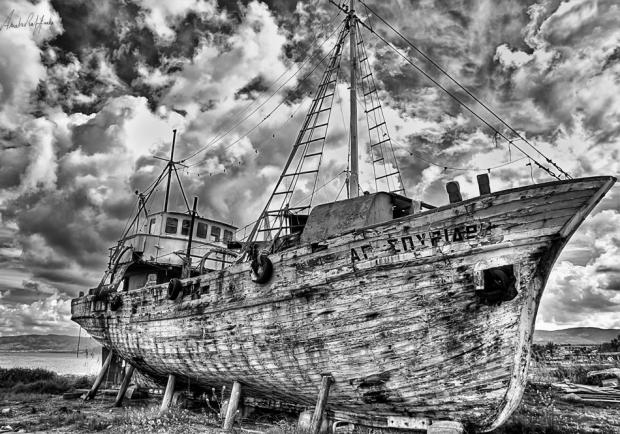 Cyprus-harbor-ship-shipwreck-summer,landscape-fishing-sky-coast-latchi-old-ancient-village-